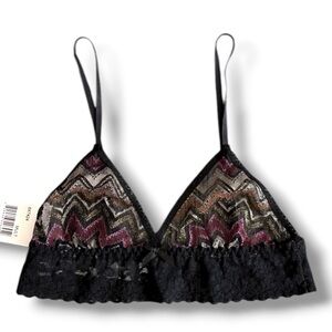 Hanky Panky XS Black Bralette New with tags